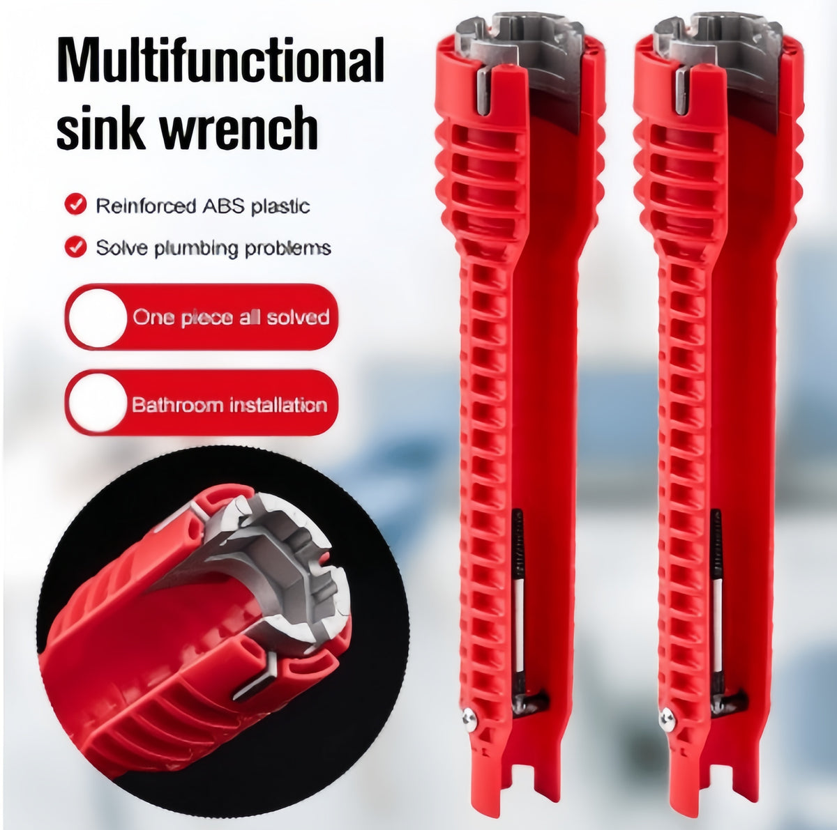 Eptchn 8-in-1 Sink Wrench