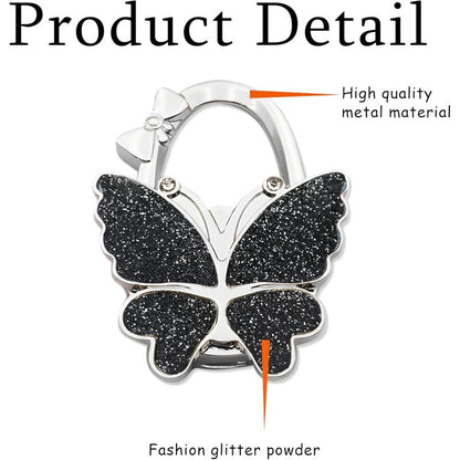 Butterfly Glitter Handbag Hanger