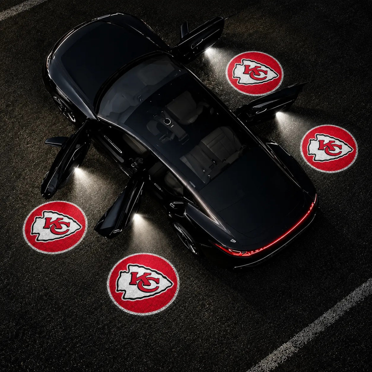 College Football Team Car Door Projector