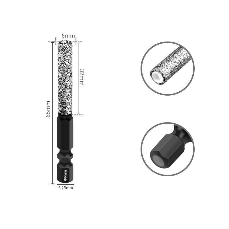 Dry Diamond Drill Bit Set