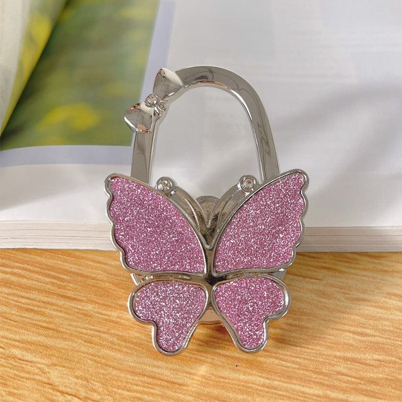 Butterfly Glitter Handbag Hanger