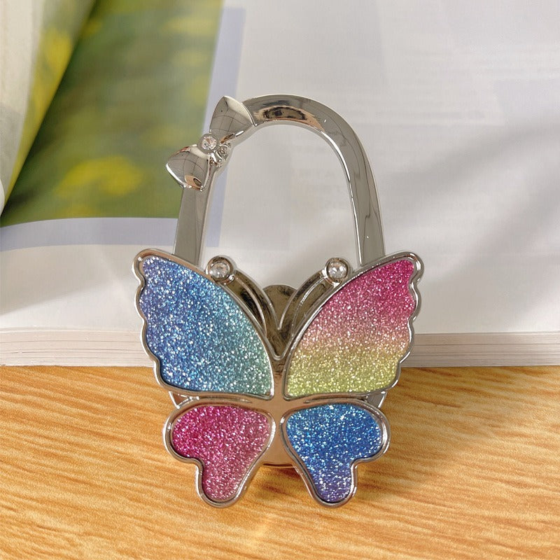 Butterfly Glitter Handbag Hanger