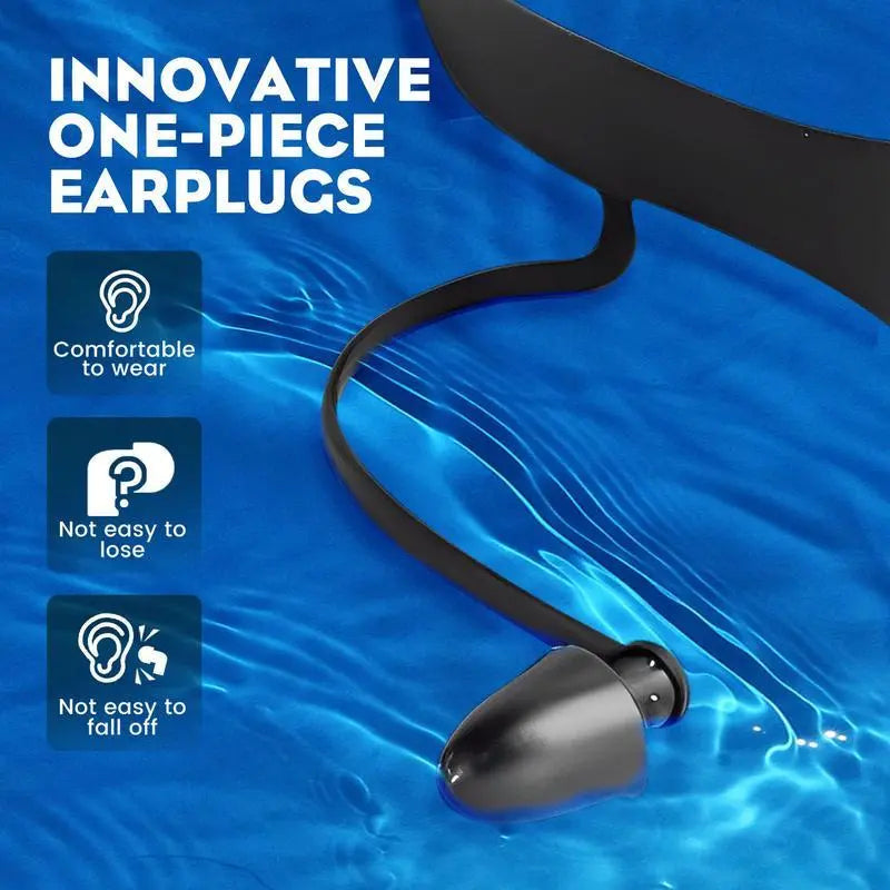 Swim Goggles - Wide View Anti-Fog & UV, No Leaking Swim Glasses for Men, Women, Kids Swimming