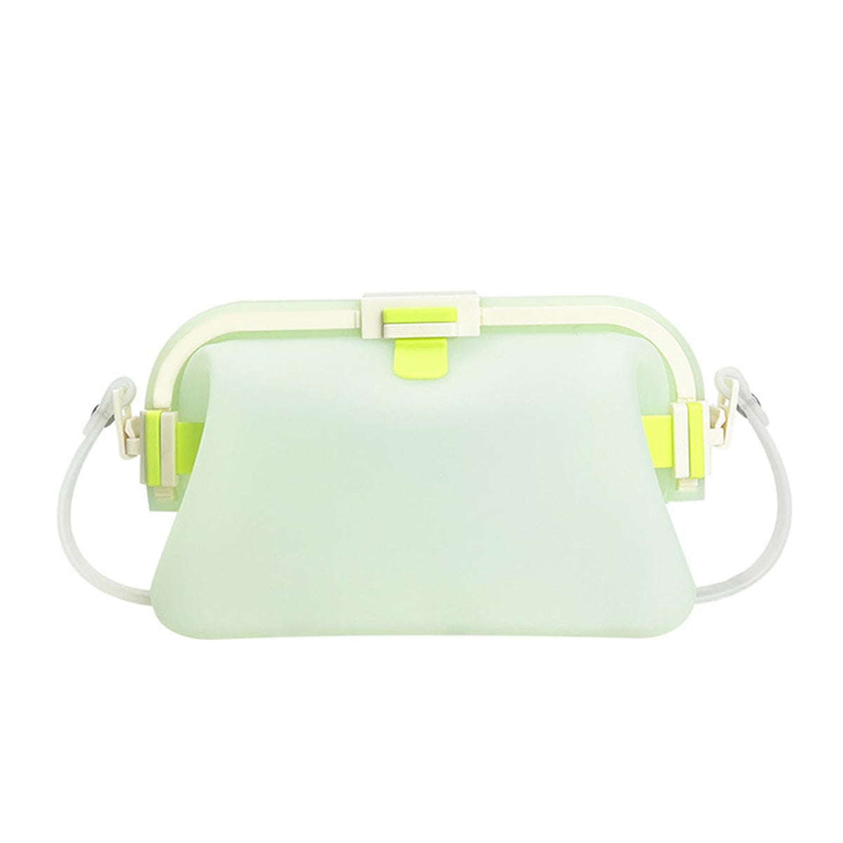 Women's Beach Tote | Silicone Pool Fashion Gym Bag | Silky PA66 nylon , Foldable , Waterproof , Sandproof , Heat-Resistant , Three-Buckle Design